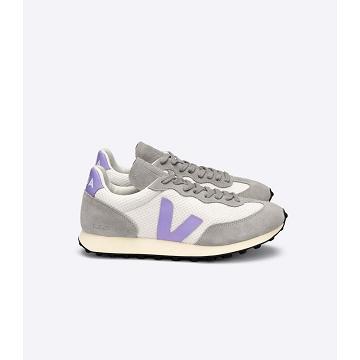 Veja RIO BRANCO HEXAMESH Løpesko Dame Grey/Purple | NO 425RVD